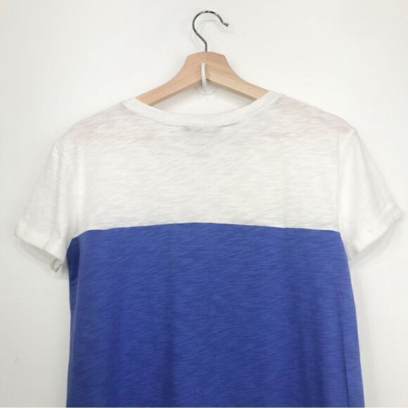 Nicole Miller New York NEW Blue White Color block Jersey Knit Dress - Picture 8 of 12